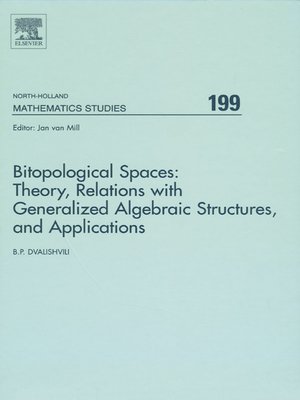 cover image of Bitopological Spaces